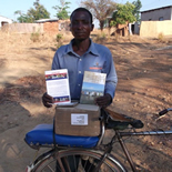Delivery of books, Malawi